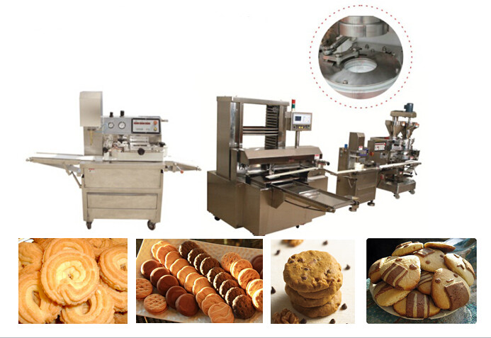 과자 생산 라인 껍질로 덮는 기계