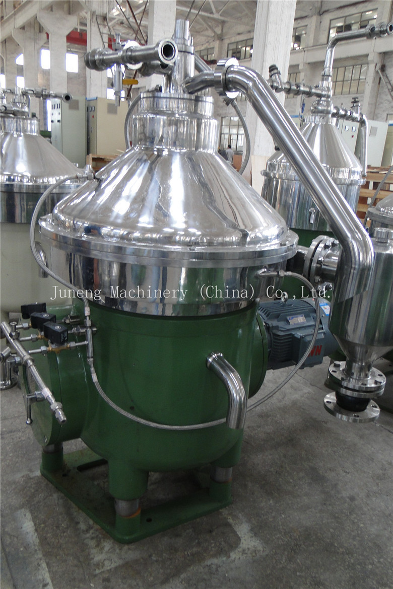 디자인 수용량 5000-15000 L/H 원판 기름 분리기 분리기에 의하여 사용되는 동물성 지방 정화