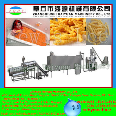 기계, 기계, 기계를 만드는 cheeto를 만드는 Kurkure를 만드는 지난 Kurkure cheeto